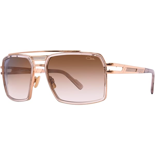 Cazal Legends 682 003 Sunglasses Gold Plated/Milky White/Brown